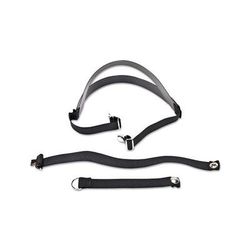 MSA Cradle Suspension Head Harness, Buckle Closure, Black (454-480234)