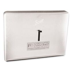 Scott® 09512 Personal Seat Cover Dispenser, 16.6 x 2.5 x 12.3, Stainless Steel KCC09512