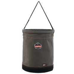 Ergodyne Arsenal 5935 Xl Canvas Hoist Bucket, 20" X 16", Gray
