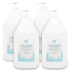 Highmark Original Hand Sanitizer, Fresh Scent, 1 Gallon, Clear, Case Of 4 Gallons