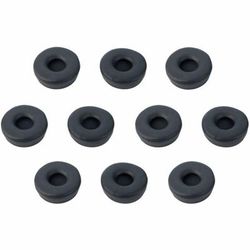 Jabra Engage Ear Cushions - 10 Piece - Black - Leatherette