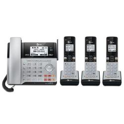 At&t Tl86103 2-Line Dect 6.0 Expandable Corded/cordless Phone System With Digital Answering System
