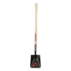 Union Tools Square Point Transfer Shovel, 12 In L X 9.5 In W Blade, 2, 48 In L North American Hardwood Straight Handle
