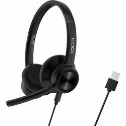 Codi Claro Wired Stereo Dual Ear Headset W/ Ai Enc Microphone - Stereo - Usb Type C - Wired - Over-Th - A04618