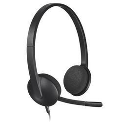Logitech H340 Usb Headset, Black