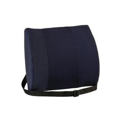 Sitback Rest Lumbar Support Cushion, 13"h X 14"w X 5"d, Blue