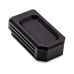 Lockstep Arms Glock 43 Magazine Base Plate +0-Round Anodized Black LA-G43-100-BLK