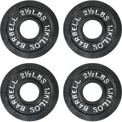 TEMU Traditional/classic 2-inch Cast Iron Weight Plates - Great For Strength Training, Weightlifting, Bodybuilding & Powerlifting, Multiple