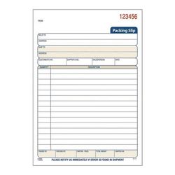 Adams Multipart Packing List Forms, Three-Part Carbonless, 5.56 x 7.94, 50 Forms Total (ABFT5082)