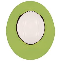 ergodyne Chill-Its 6661 Universal Hard Hat Brim with Neck Shade, Lime (EGO12721)