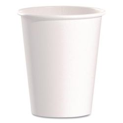 SOLO Paper Hot Cups, 10 oz, White, 50/Pack (SCC370W2050)
