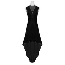 Retrò Vintage Punk Gotico Vestito Mascherata Costume Per donna Fantasia Halloween Carnevale Mascherata Halloween Evento / Festa Adulti Vestito