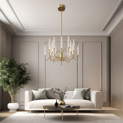Kanderella | Luxury Postmodern Chandelier | Medium / Warm White (3000k) | Bedroom Lighting | Living Room Lighting | Indoor Lighting | MOD LIGHTING