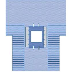Medline Bariatric Drape, Sterile, 8/CS (DYNJP3105)