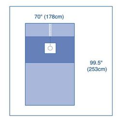 Medline Central Line Drape, Sterile, 24/CS (DYNJP4121)