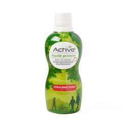 Medline Active Liquid Protein, Berry Flavor, 15 g of Protein, 30 oz. Bottle, 4/CS (ENT693CB)