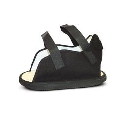 Medline Canvas Cast Boot with Rocker Sole and Hook-and-Loop Closures, Size L, 1 EA (ORT29100L)