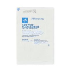 Medline Soft-Wrap Sterile Elastic Bandage, 3" x 5 yd., 1 EA (DYNJ05126H)