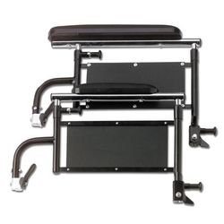 Medline Height-Adjustable Desk-Length Armrest Assembly for K4 Lightweight and K4 Basic Wheelchair, 1 PR (WCA806962K4)