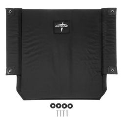 Medline 22" Black Nylon Back Upholstery for MDS80657 Series K4 Wheelchairs, 1 EA (WCA806928K4)