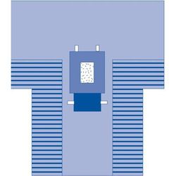 Medline Laparotomy T-Sheet Drape with Incise Film, Sterile, 14/CS (DYNJP3002)