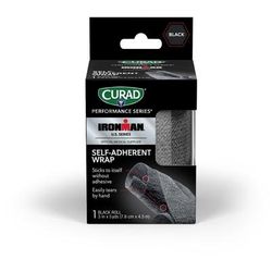 Curad Performance Series IRONMAN Self-Adherent Wrap, Black, 3", 1 EA (CURIM5054H)
