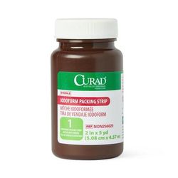 Curad Sterile Iodoform Gauze Packing Strips, 2" x 5 yd., 1 EA (NON256025H)