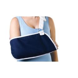 Medline Deep Pocket Arm Sling with Shoulder Pad, Size S, 1 EA (ORT11300S)