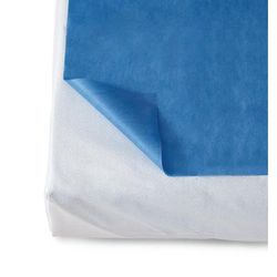 Medline Disposable Multilayer SMS Flat Sheets, Dark Blue, 40" x 84", 50/CS (NON33100)