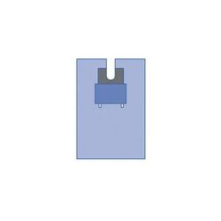 Medline OrthoMax Body Split Drape, 1 EA (DYNJP8302H)