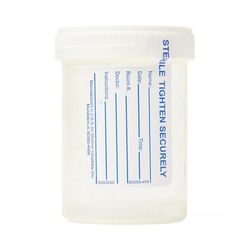 Medline Pneumatic Tube System Specimen Containers, Sterile Fluid Path, 4 oz., 300/CS (DYND30364)