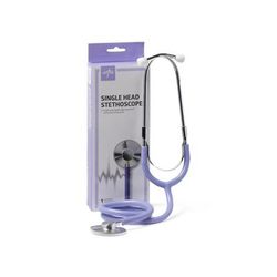 Medline Single-Head Stethoscope, Lavender, 1 EA (MDS926105)