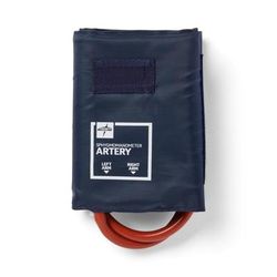 Medline Single-Tube Nylon Range Finder Blood Pressure Cuff with Neoprene Inflation Bladder, Adult, 1 EA (MDS91410LF)