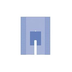 Medline Split Drape, 77" x 120", 1 EA (DYNJP8304AH)