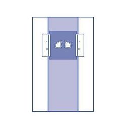 Medline Tunneled Catheter/Port Insertion Drapes, 91" x125" (231 x 318 cm), 12/CS (DYNJP4131)