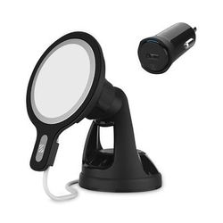 Scosche MagicMount MSC Window/Dash Car Phone Holder Mount Kit for iPhone 12, Black (SOSMSHWDPD20SP)