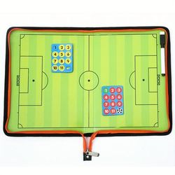 TEMU 1set Football Board Portable Football Coaching Marker Board With Magnets, Tactical Magnetic Strategy Board With Eraser Marker Pen