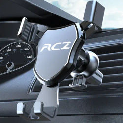 Support de téléphone de voiture pour grille d'aération, tableau Prada, navigation mobile, support rapide pour KIT RCZ, 206, 307, 308, 3008, 207, 208, 407, 508, 2008, 107