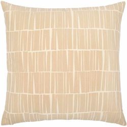 Kalecik 20" Square Modern Pillow plush Cotton Oatmeal/Tan/Light Beige/Beige Lumbar Pillow - Boutique Rugs