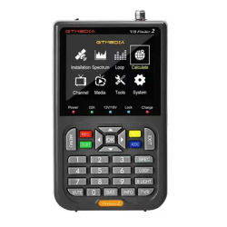 GTMEDIA V8 Finder2 satellite meter Bag Finder satellite DVB-S/S2/S2X 1080P TFT screen LCD high definition 3,5 inch H.264