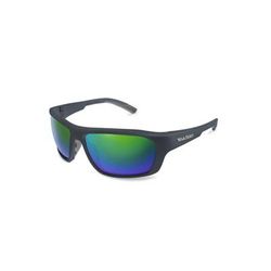 War Bird Enfilade Glasses Navy Frames/Smoke Lens/Green Shield EYENNYSMGRR