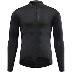Per uomo Per donna Maglia da Ciclismo Tinta unica Manica Lunga Bicicletta Maglia con 3 tasche posteriori Mountain Bike MTB Asciugatura Rapida Traspirante Gli sport Nero Bianco Verde Abbigliamento