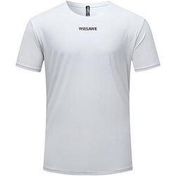 Per uomo Per donna Maglia da Ciclismo Lettere Numeri Manica Corta Bicicletta Maglietta Maglia Top con 3 tasche posteriori Mountain Bike MTB Asciugatura Rapida Traspirante Gli sport Nero Bianco Verde