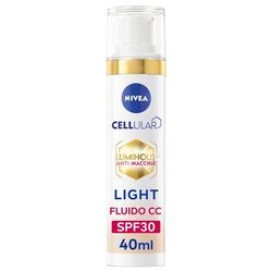 Nivea Cellular Luminous630 Fluido CC Cream SPF 30 Light 40 ml, Crema v