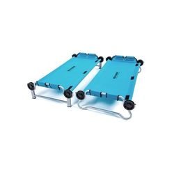 Disc-O-Bed Kid-O-Bunk Portable Cot System Teal Youth 31105B
