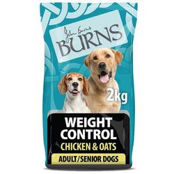 2kg Chicken & Oats Adult & Senior Weight Control+ Burns Dry Dog Food