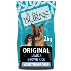 2kg Lamb & Brown Rice Adult/Senior Original Burns Dry Dog Food