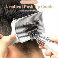 Adjustable Hair Trimming Guide Set Neckline Shaving Template,DIY Self Haircutting System, Shaving Straight Neck Hairline Tool