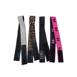 TEMU 4pcs Adjustable Elastic Wig Band, Polyester Non-textile Weaving, Edge Laying Band, Lace Front Melting Band, Suitable For Ordinary Hair, Wig Fixing Accessories