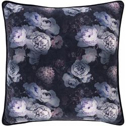 Couch 18"H x 18"W Cottage Black/Lilac/Blue/Dark Purple/Dusty Pink/Gray/Light Gray/Slate/Slate Blue/Mauve Throw Pillow - Boutique Rugs